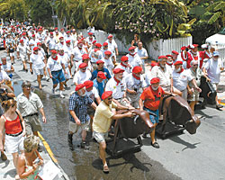 Hemingway Days 2004 photo - Duval Street, Key West